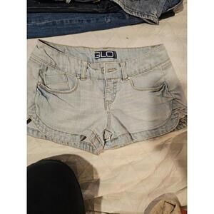 Glo jeans denim shorts size 7